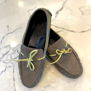 Cole Haan men’s suede grey loafers